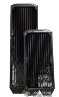 Les radiateurs de 240 et 360mm