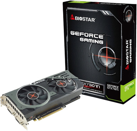 BIOSTAR GTX 750 Ti Gaming/OC