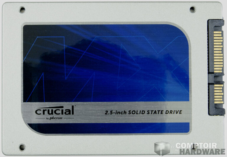 crucial MX100 dessus (il aime dominer le cochon)