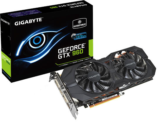 GIGABYTE GTX 960 WindForce 2X OC