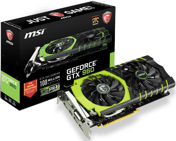 MSI GTX 960 100 ME