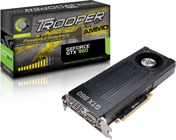 Point of View GTX 960 Trooper Ammo