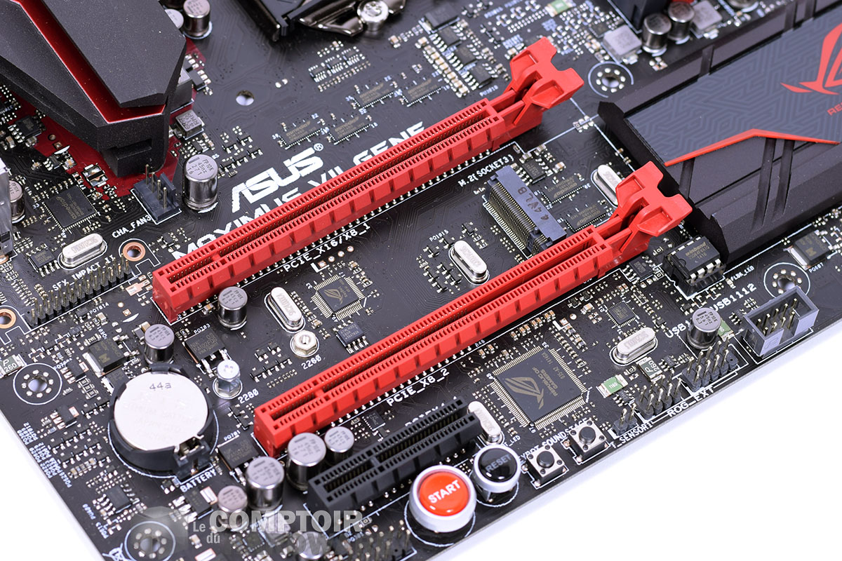 Les slots dextension et le port M.2