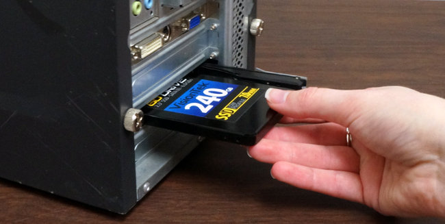 VisionTek DriveXpander avec SSD