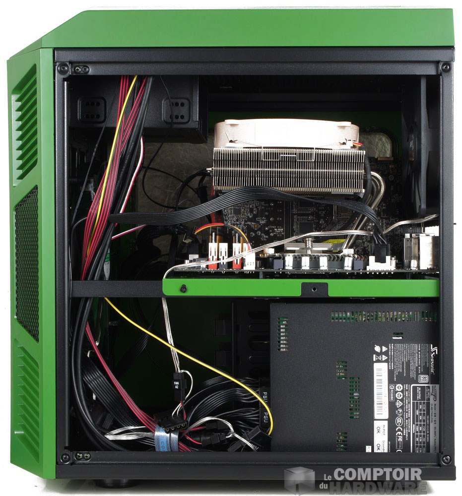 Vue intérieure côté face