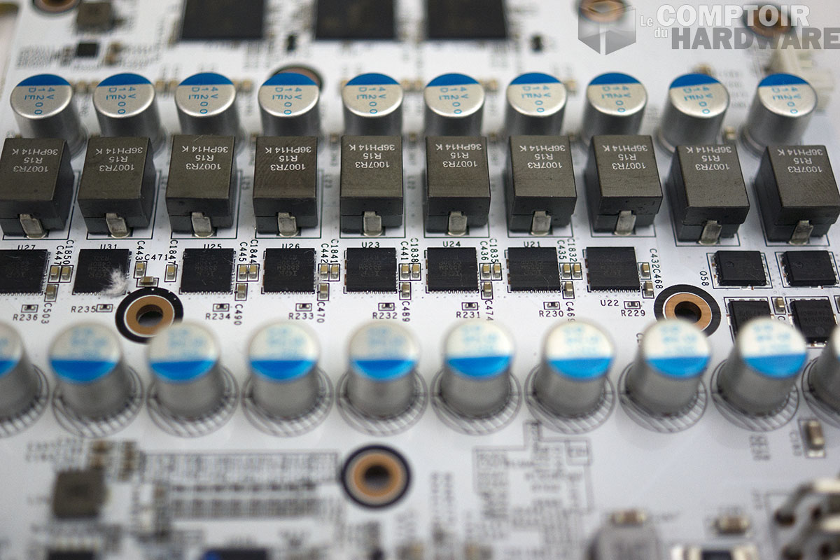 KFA2 GTX 980 HOF : l'étage d'alimentation