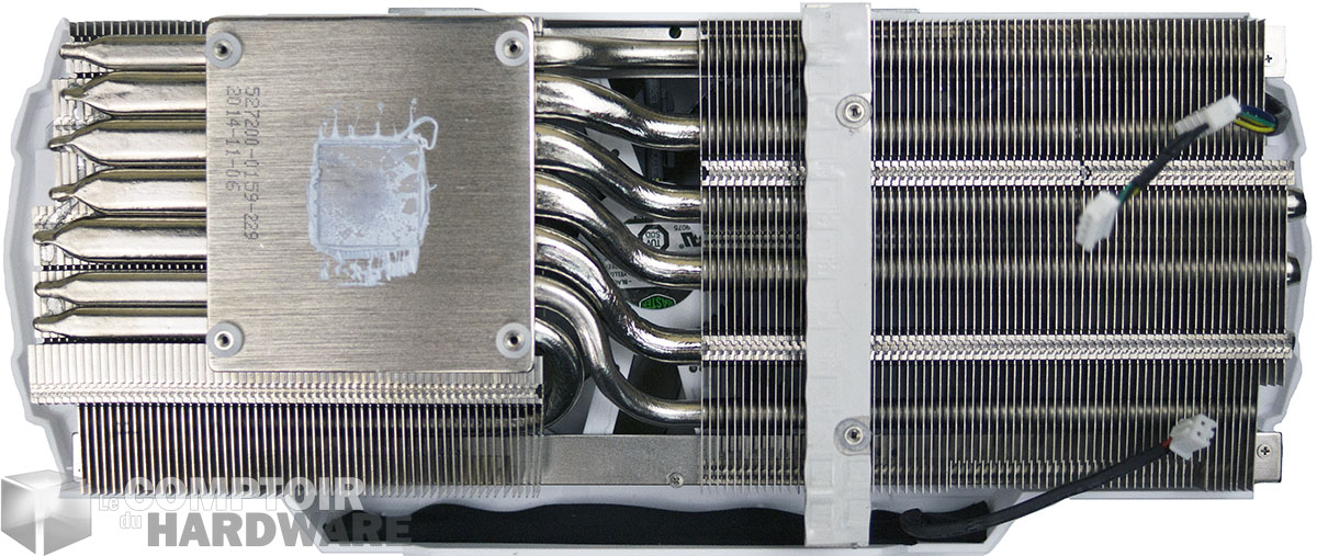 KFA2 GTX 980 HOF : refroidisseur