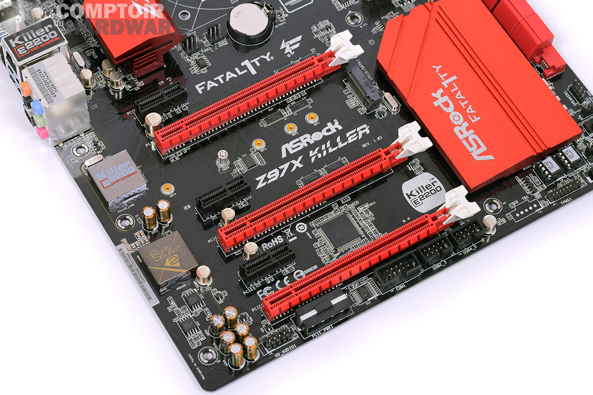 Les slots dextension et le port M.2