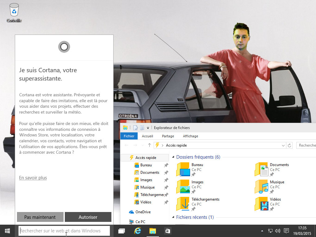 Elo ayameuh Cortana, con !