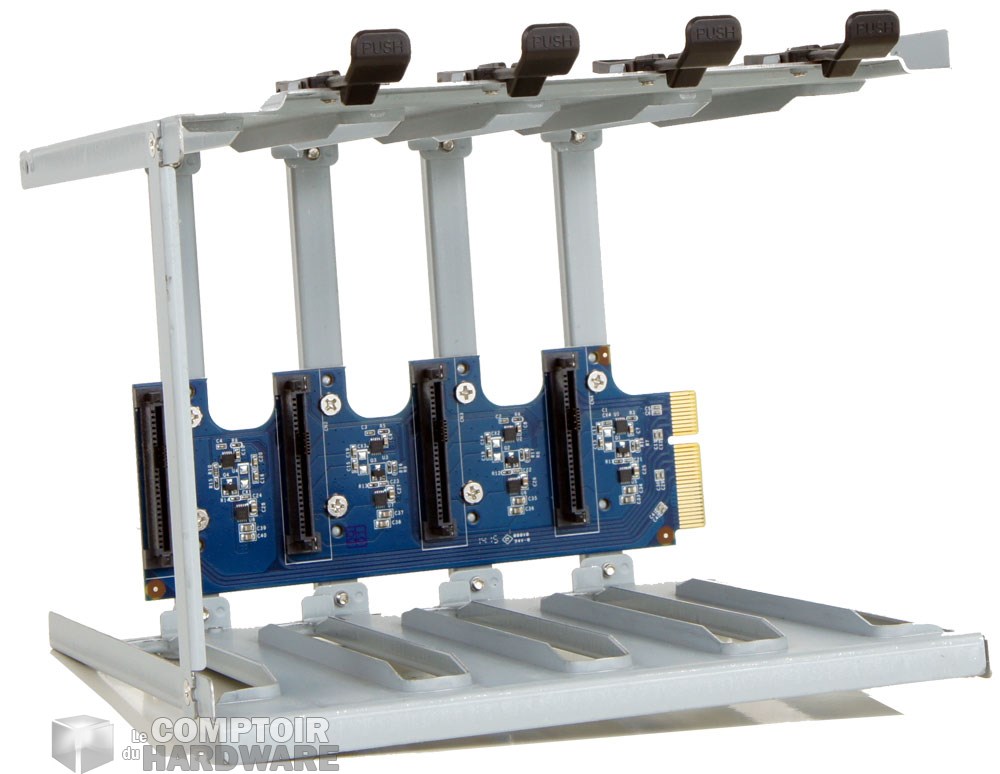 Le châssis et les ports SATA