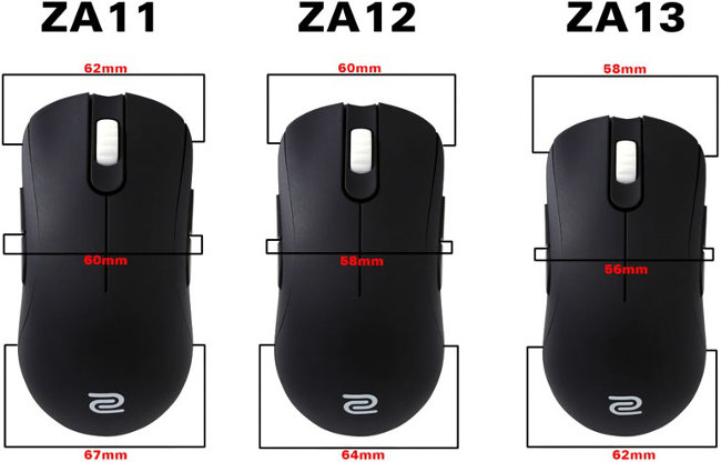 Zowie Gear ZA11 ZA12 ZA13