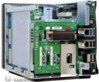 Derrière le ventilo, un dissipateur