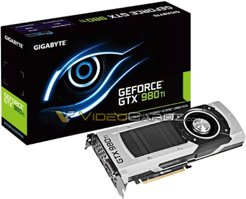 GIGABYTE GTX 980 Ti de référence