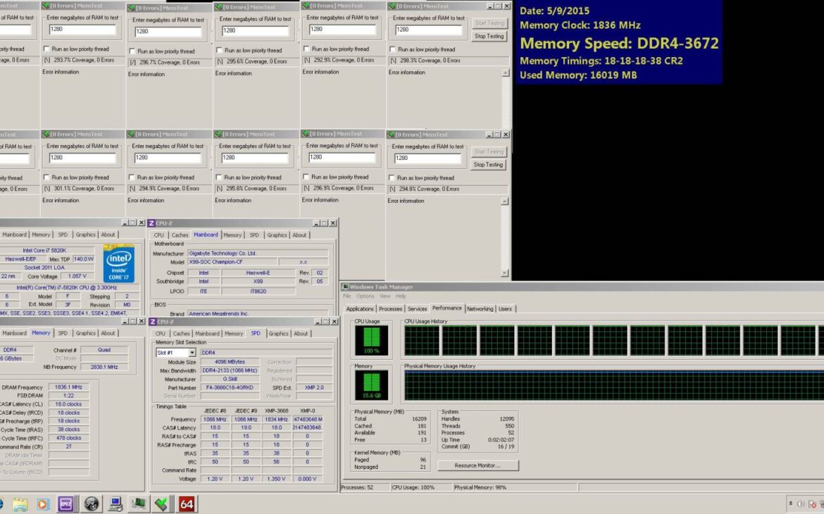 Gskill Ripjaws 4 3666mhz
