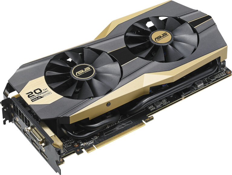 ASUS GTX 980Ti 20è anniversaire Gold Edition