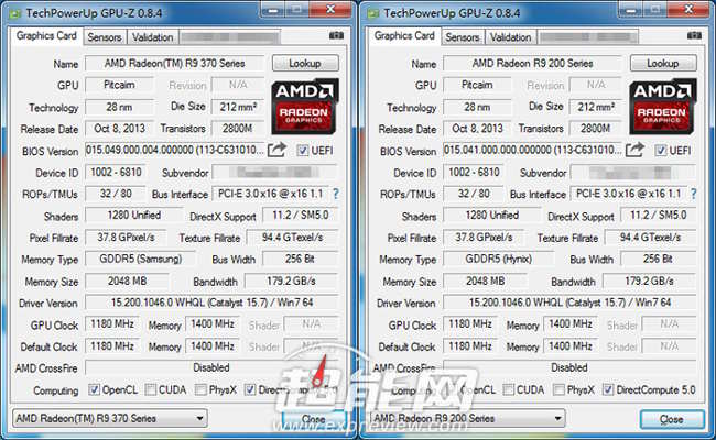 radeon 370x gpuz expreview