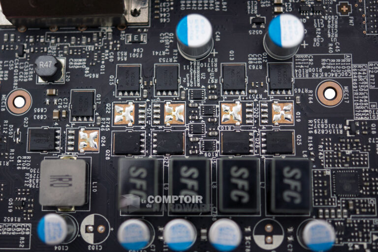 Etage d'alimentation MSI GTX 950 Gaming