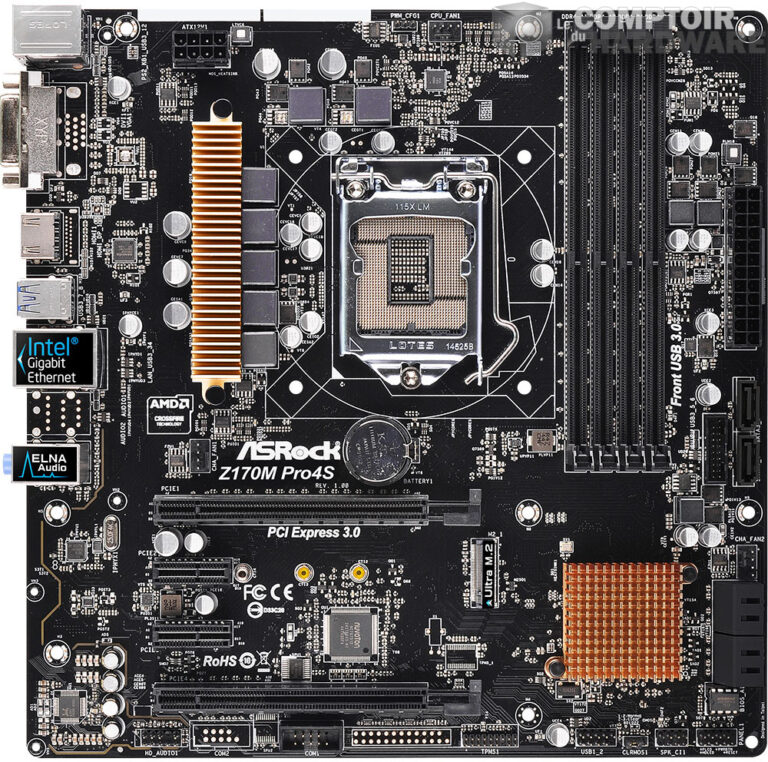 ASRock Z170M Pro4S