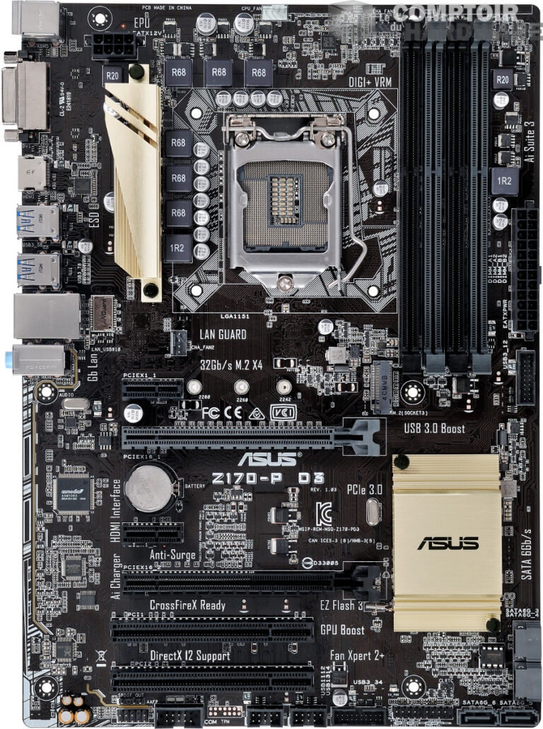 ASUS Z170-P D3