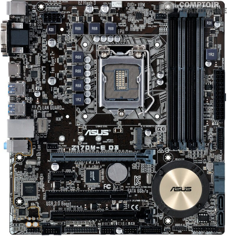 ASUS Z170M-E D3