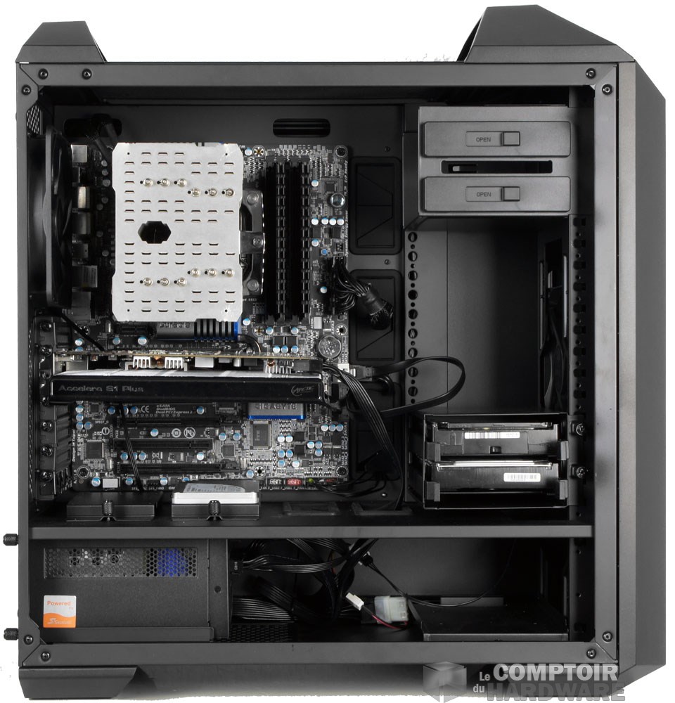 L'interieur du MasterCase 5