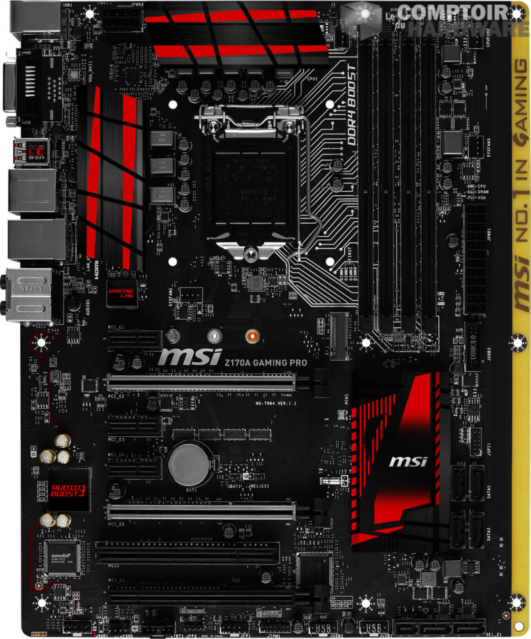 MSI Z170A GAMING PRO