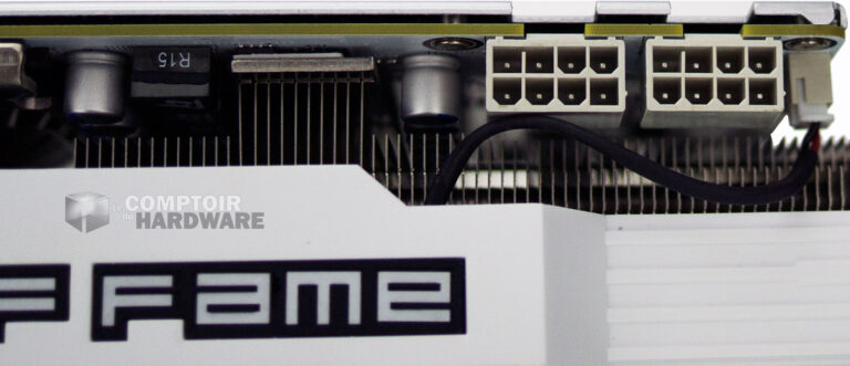 KFA² GTX 980 Ti HOF connecteurs d'alimentation