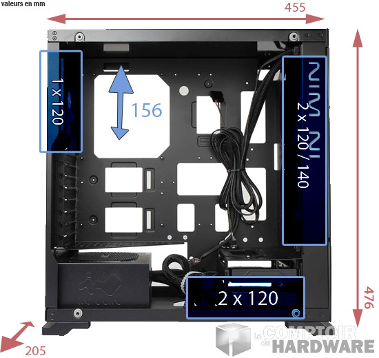 Dimensions In Win 805