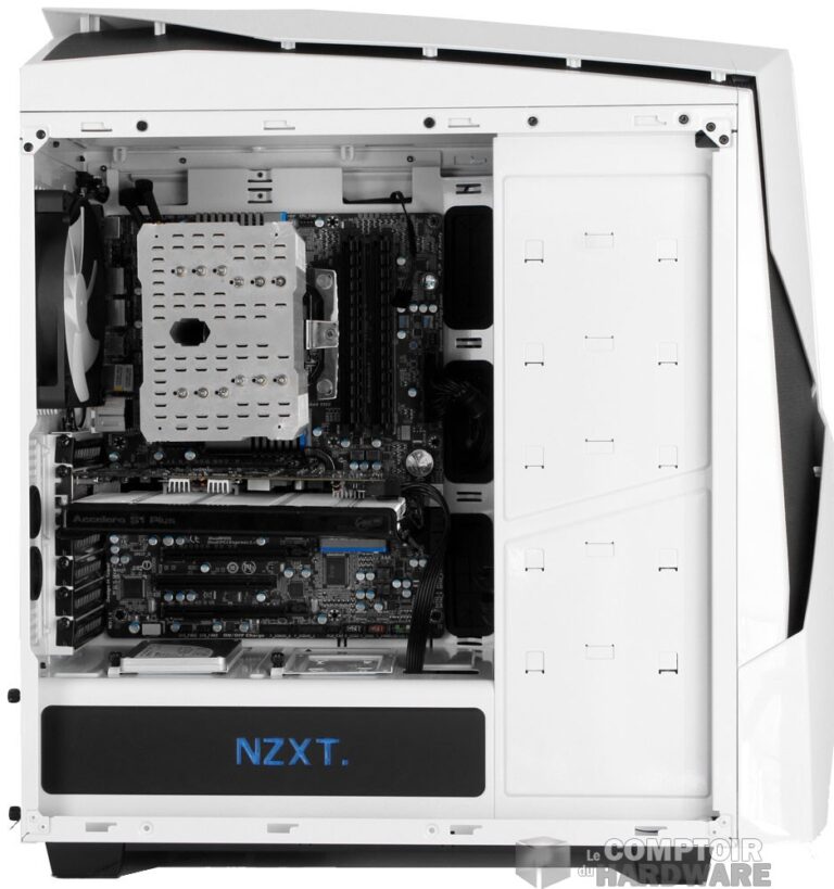 La vue sans le panneau