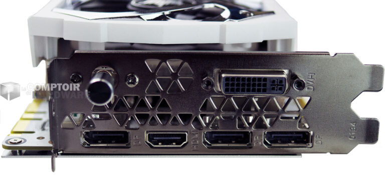 KFA² GTX 980 Ti HOF connecteurs vidéo