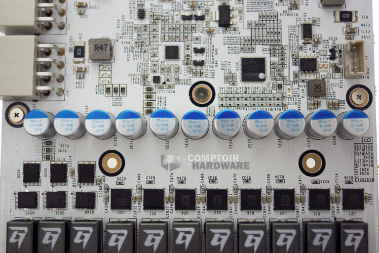 KFA² 980 Ti HOF : étage d'alimentation