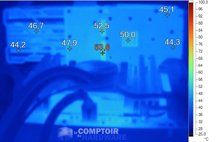 Image thermique Sapphire R9 Fury Tri-X OC au repos