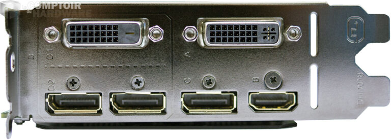 Gigabyte GTX 980 Ti G1 Gaming connecteurs vidéo