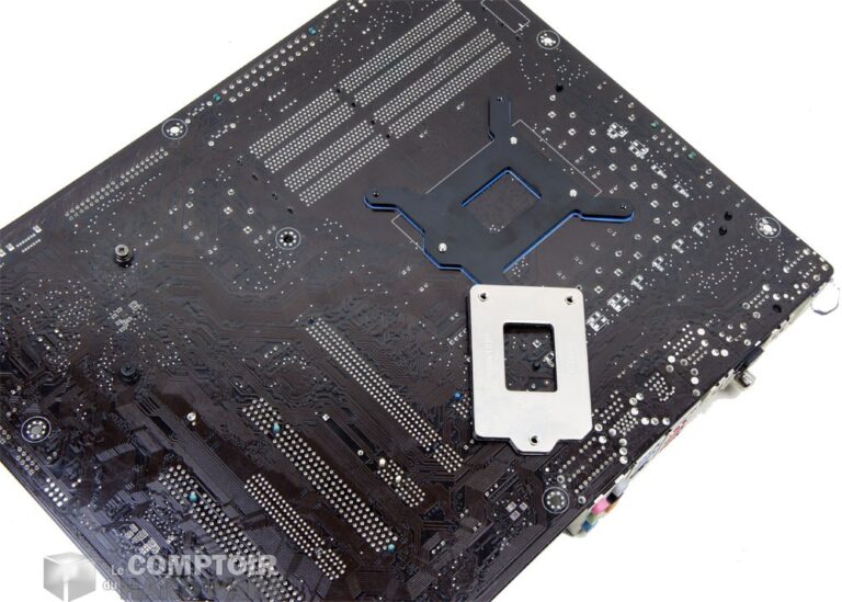 Le changement de backplate