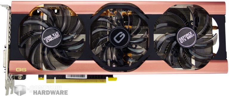 Gainward GTX 980 Ti Phoenix Golden Sample face avant