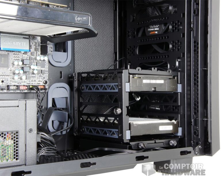 La baie de stockage amovible