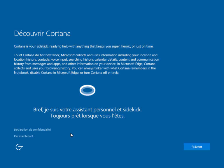 Cortana, alias Germaine en France