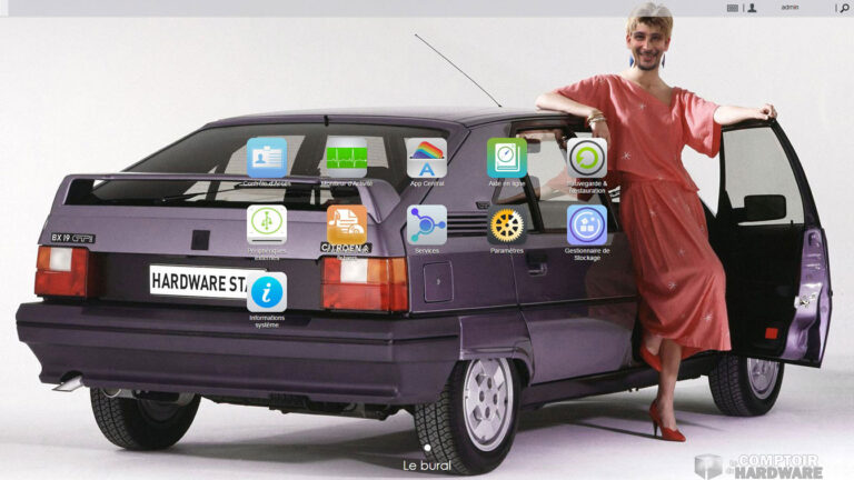 Le bureau d'ADM 2.5. Sexy ? 