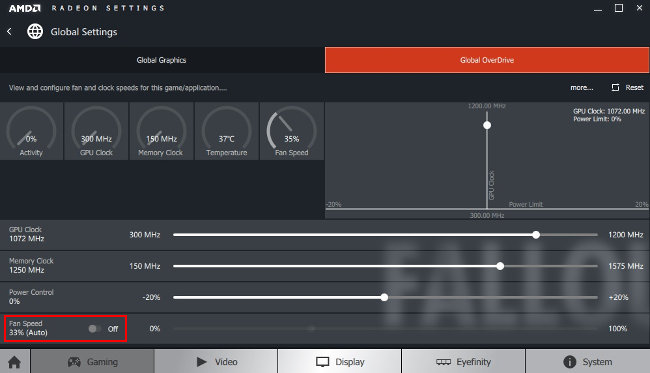 amd radeon crimson oc ventilation