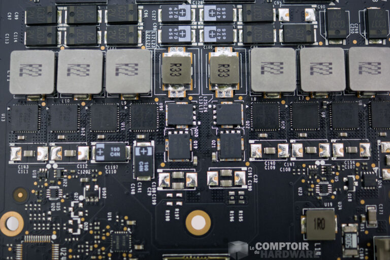 PNY GTX 980 Ti XLR8 OC étage d'alimentation