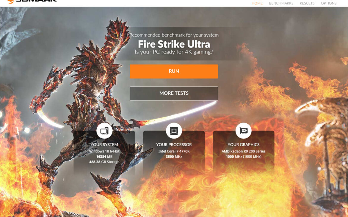 Nouvelle page d'accueil