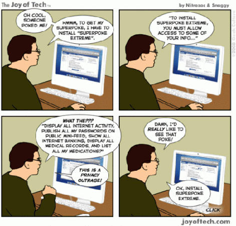 facebook privacy joke