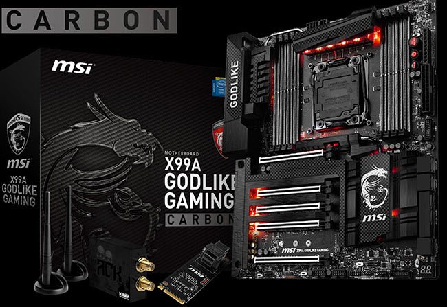 msi x99a godlike carbon