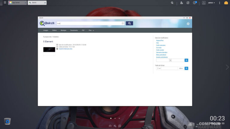 Le moteur de recherche QSirch