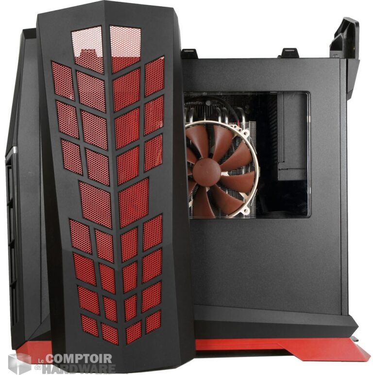 Le top et la vitre du RVX01