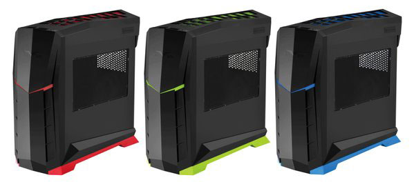 Siverstone Raven RVX01 - Rouge, vert et bleu