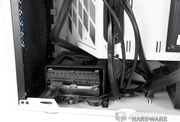 La baie pour disques durs de 3.5