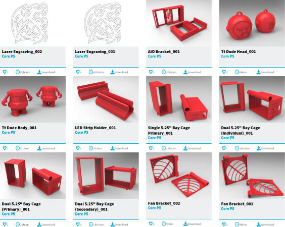 thermaltake 3d model