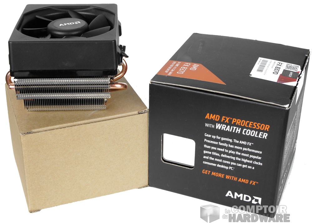 Le FX-8370, premier équipé du nouveau radbox