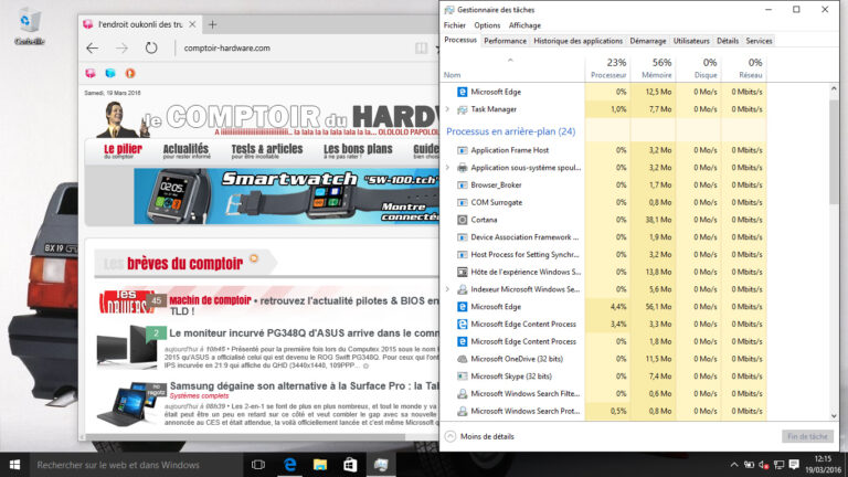 Edge sans les extensions